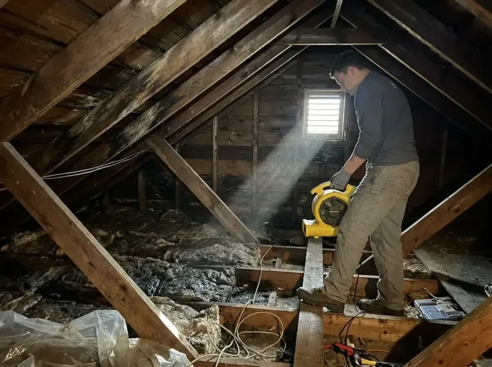 attic-water-damage-drying-proc-007 — frequently asked questions, Emergency Water Extraction & 24/7 Flood Response in Halland…